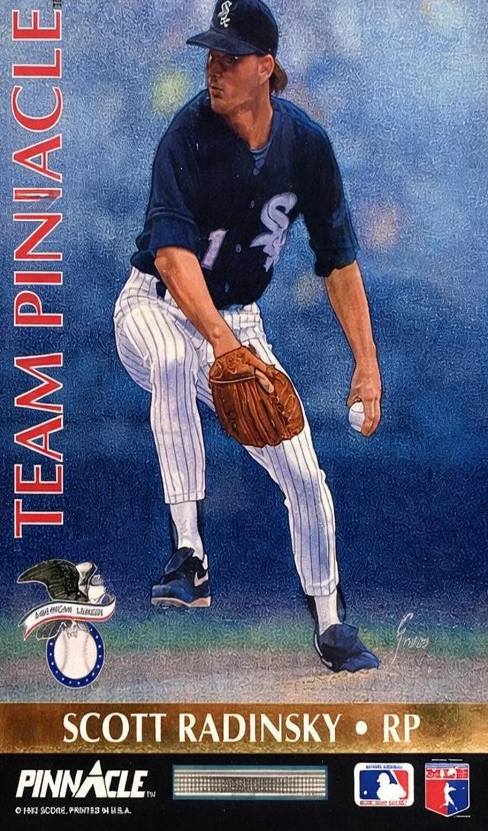 1992 Pinnacle Scott Radinsky #12 card
