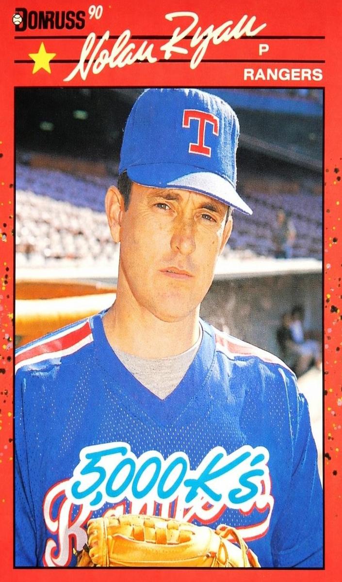 1990 Nolan Ryan [5000 K Error] #665