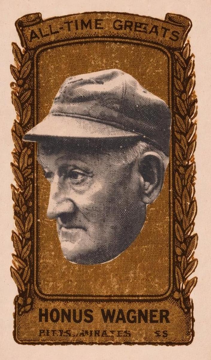 1963 Bazooka All Time Greats Honus Wagner #10 card