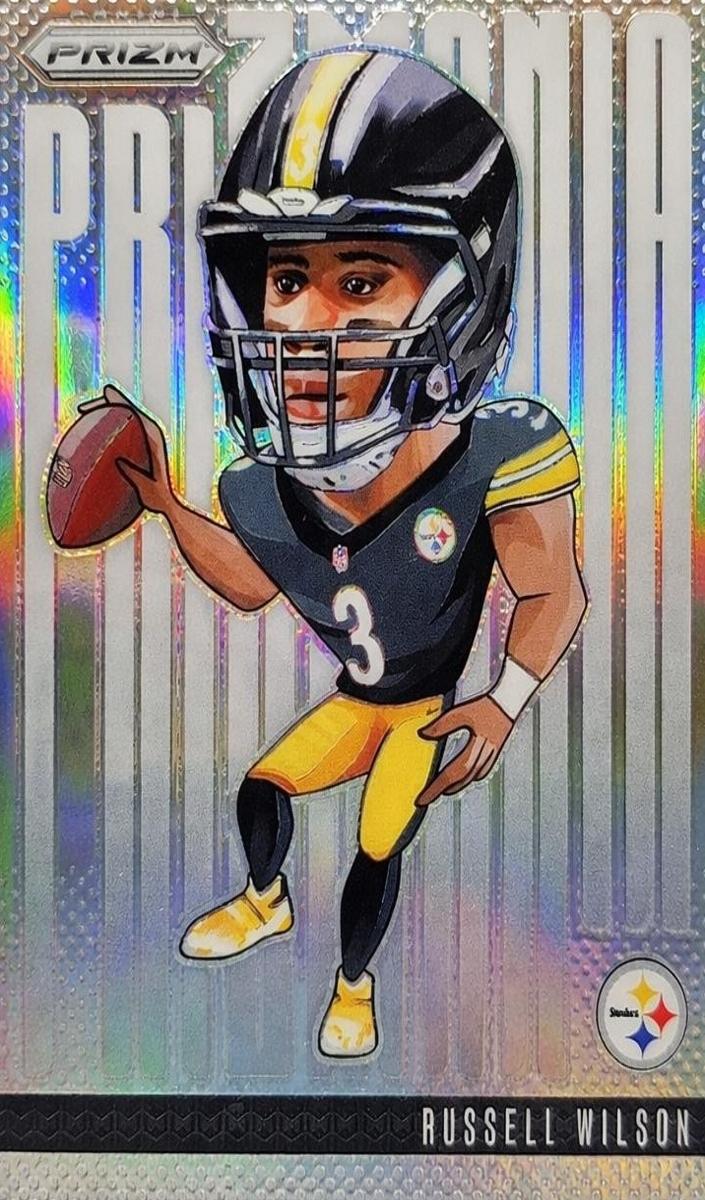 2024 Panini Prizm Prizmania Russell Wilson #18 card