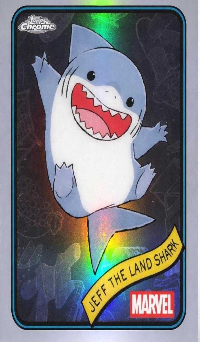 2025 Jeff THE LAND Shark [Refractor] #156