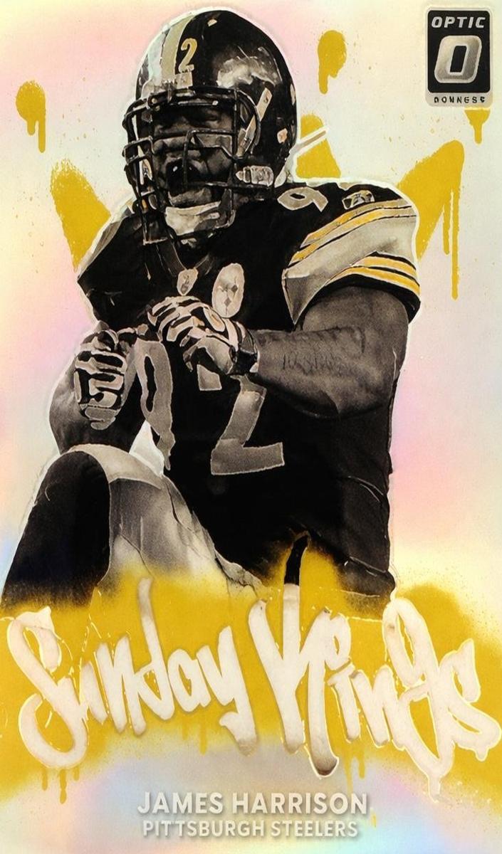 2025 Panini Donruss Optic Sunday Kings James Harrison #22 card