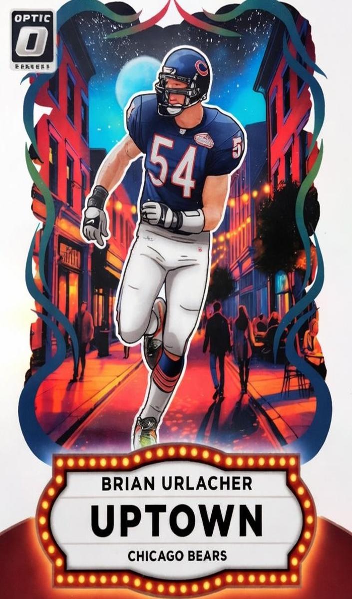 Brian Urlacher 2025 Donruss Optic Uptown Football