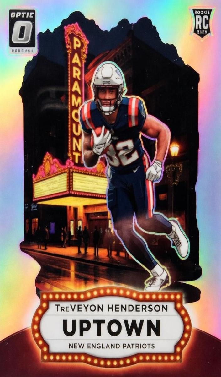 TreVeyon Henderson 2025 Donruss Optic Uptown Football