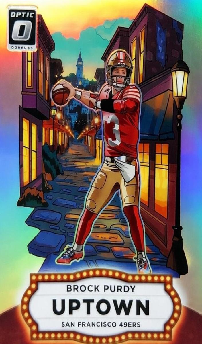 Brock Purdy 2025 Donruss Optic Uptown Football