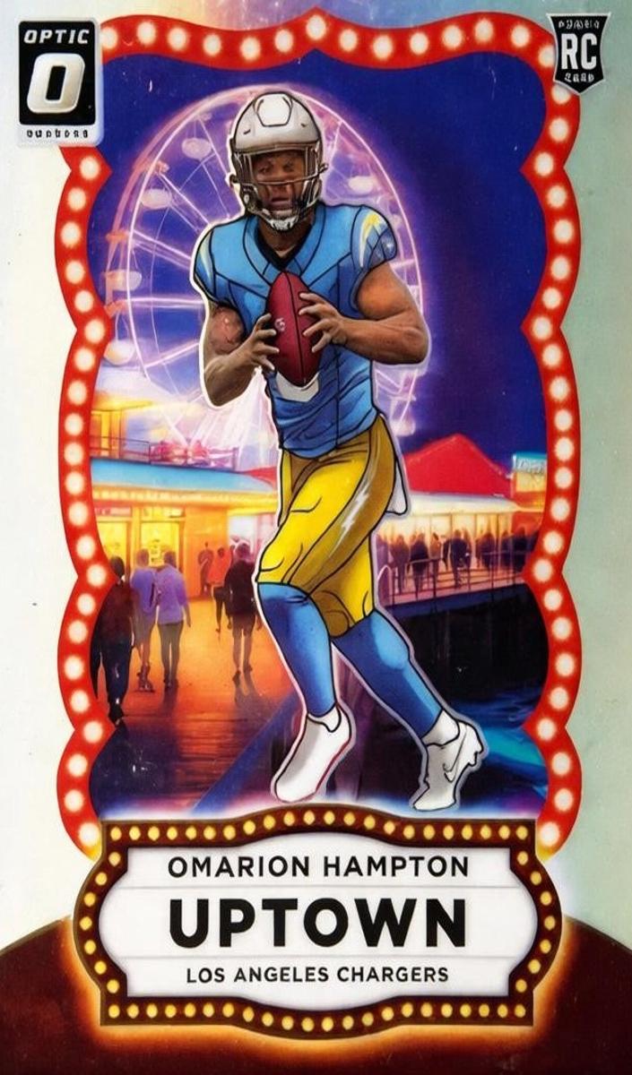 Omarion Hampton 2025 Donruss Optic Uptown Football