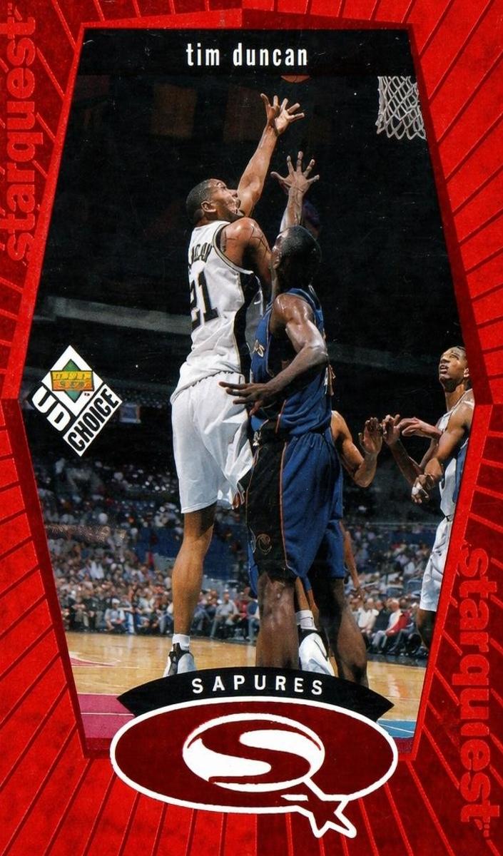 1998 Tim Duncan [Red] #SQ24