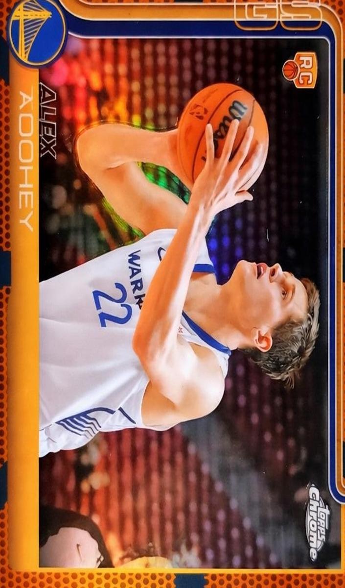 Alex Toohey 2025-26 Topps Chrome Basketball card