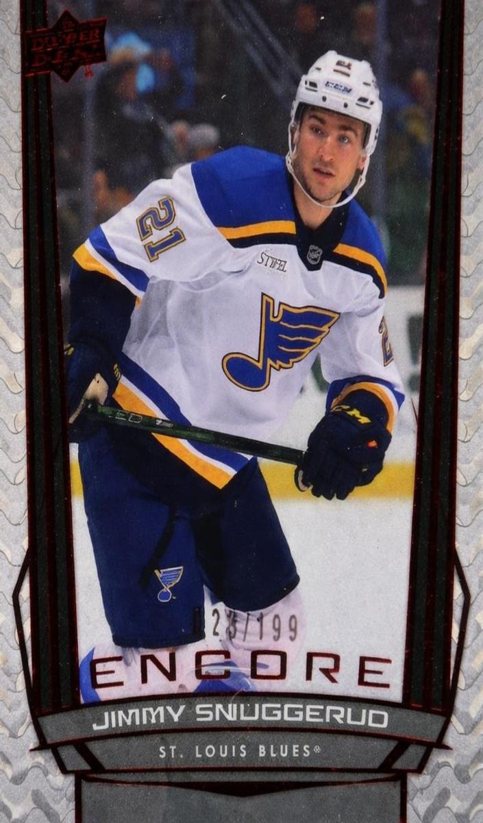 2025 Upper Deck Jimmy Snuggerud [Red] #E-1 card