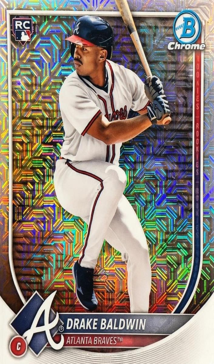 2025 Bowman Bowman Chrome Refractor #75 Baldwin front
