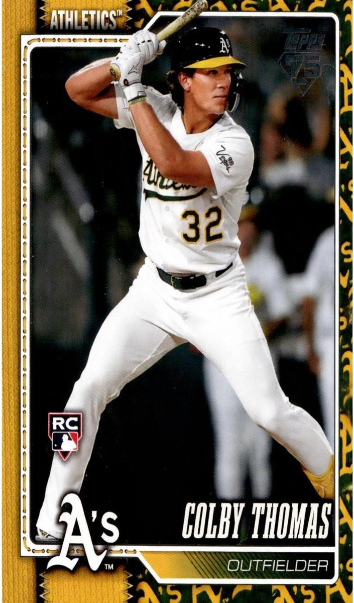 Colby Thomas 2026 Topps Baseball card