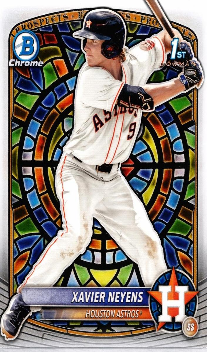 Xavier Neyens 2025 Bowman Draft Chrome card