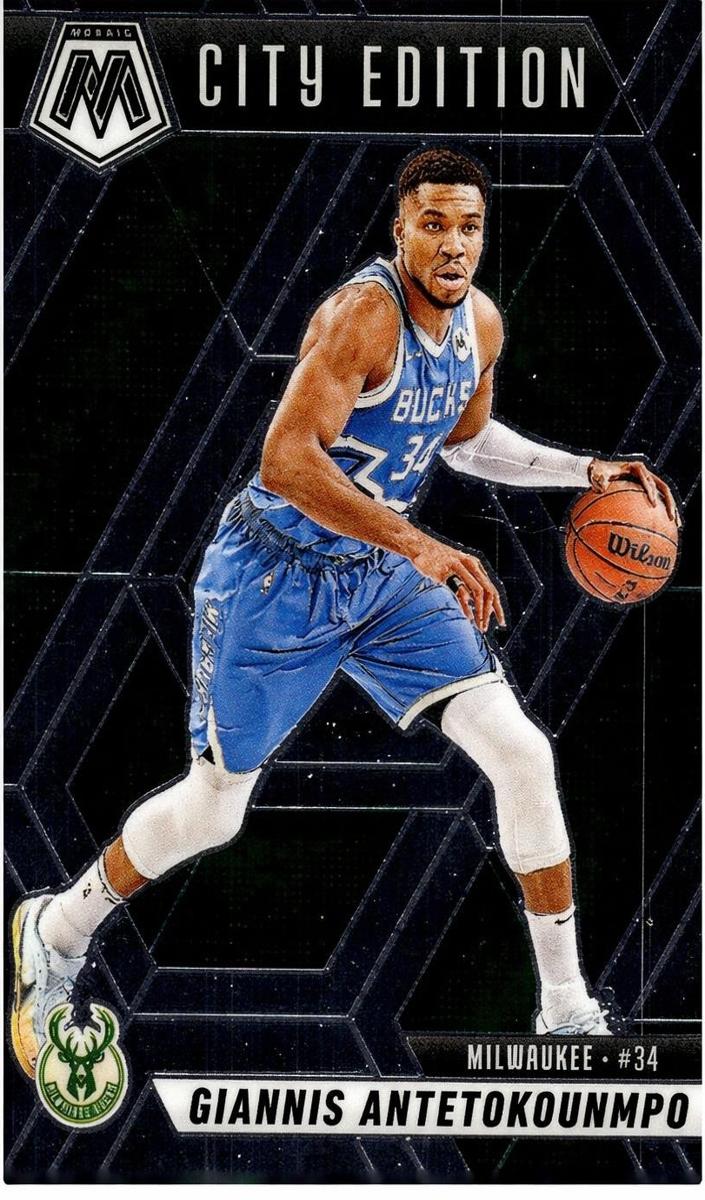 Giannis Antetokounmpo 2024 Mosaic Basketball card