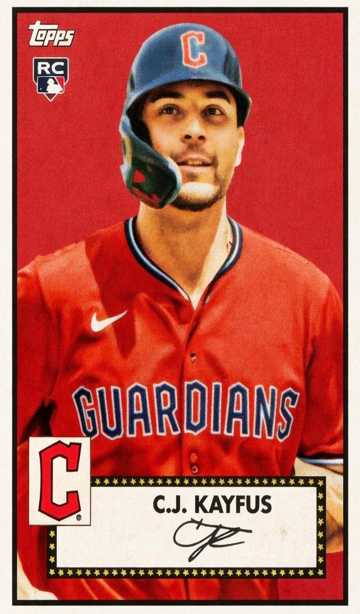 2026 Topps C.J. Kayfus [1952 Variation Autograph] #35 card