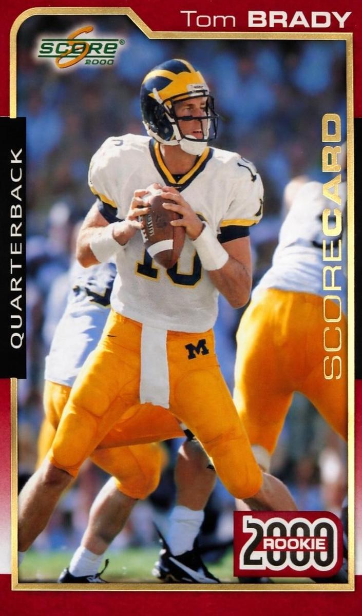 2000 Tom Brady [Scorecard] #316