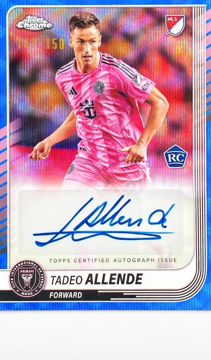 2025 Tadeo Allende [Blue Refractor] #CA-TA