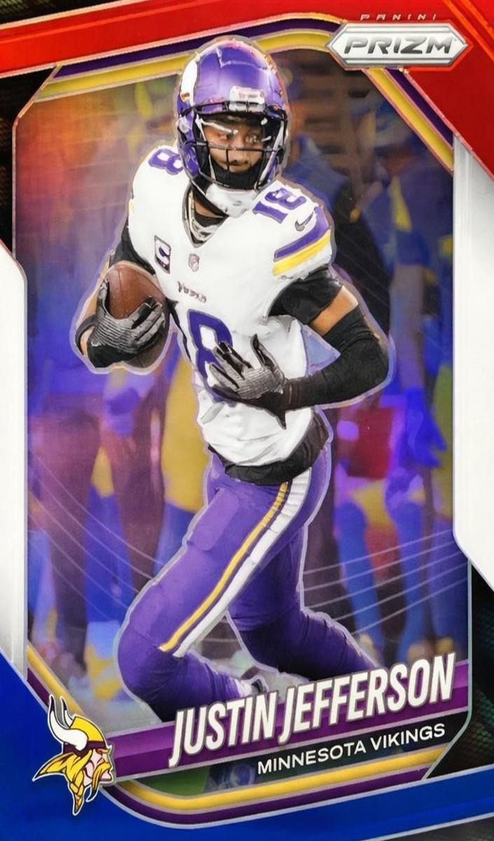 2025 Panini Prizm Justin Jefferson #81 card