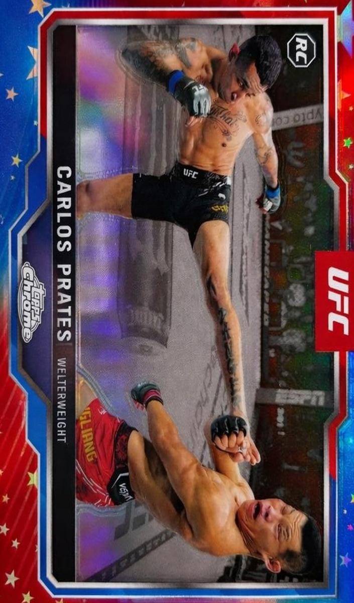 2025 Carlos Prates [Red & Blue Refractor] #40