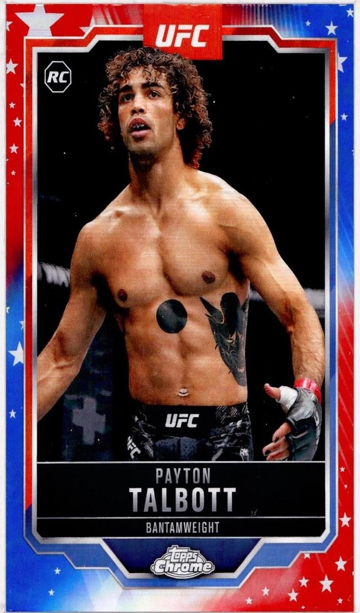2025 Payton Talbott [Red & Blue Refractor] #141