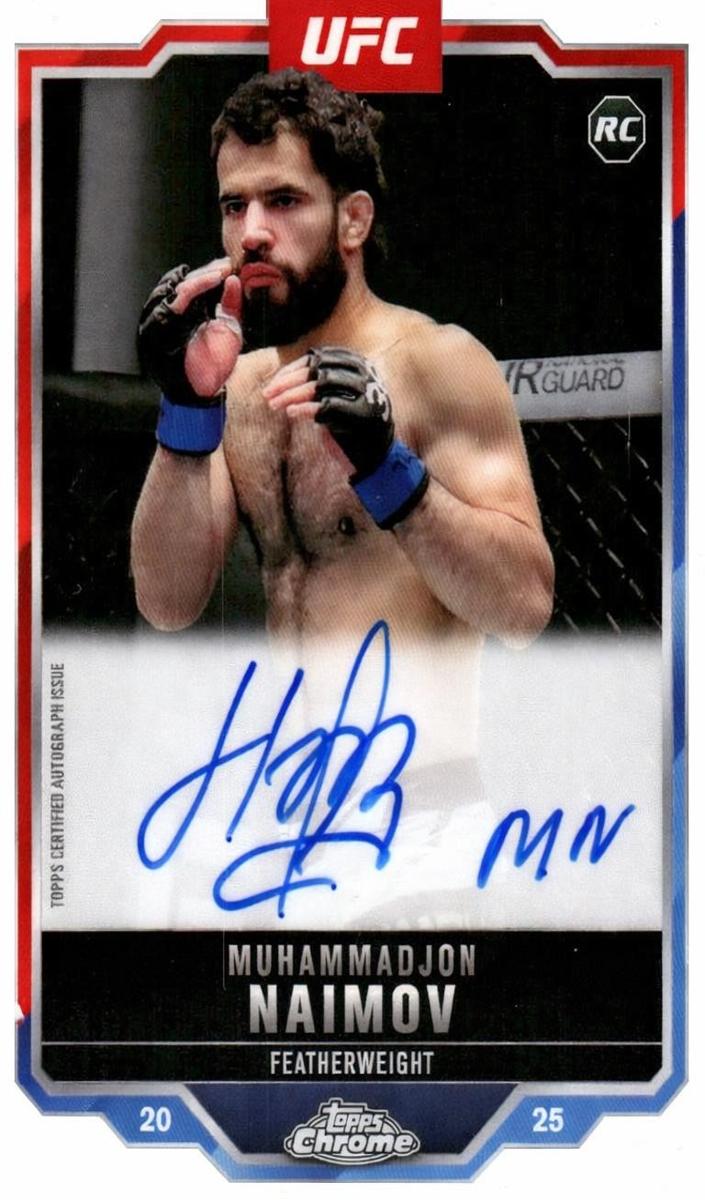 2025 Muhammadjon Naimov [Blue Refractor] #CRA-MN