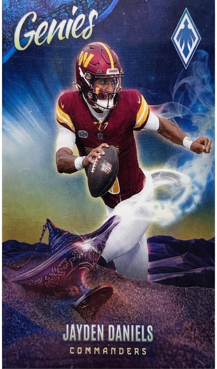 2025 Panini Phoenix Genies Jayden Daniels #9 card