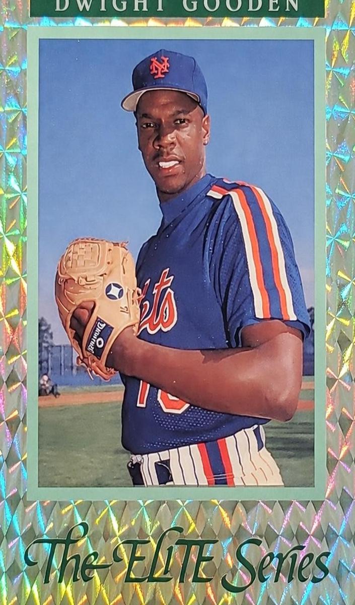 1992 Panini Donruss Elite Dwight Gooden #12 card