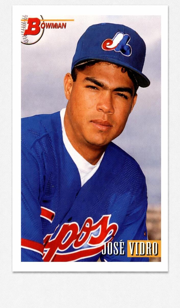 1993 Bowman Jose Vidro #592 card