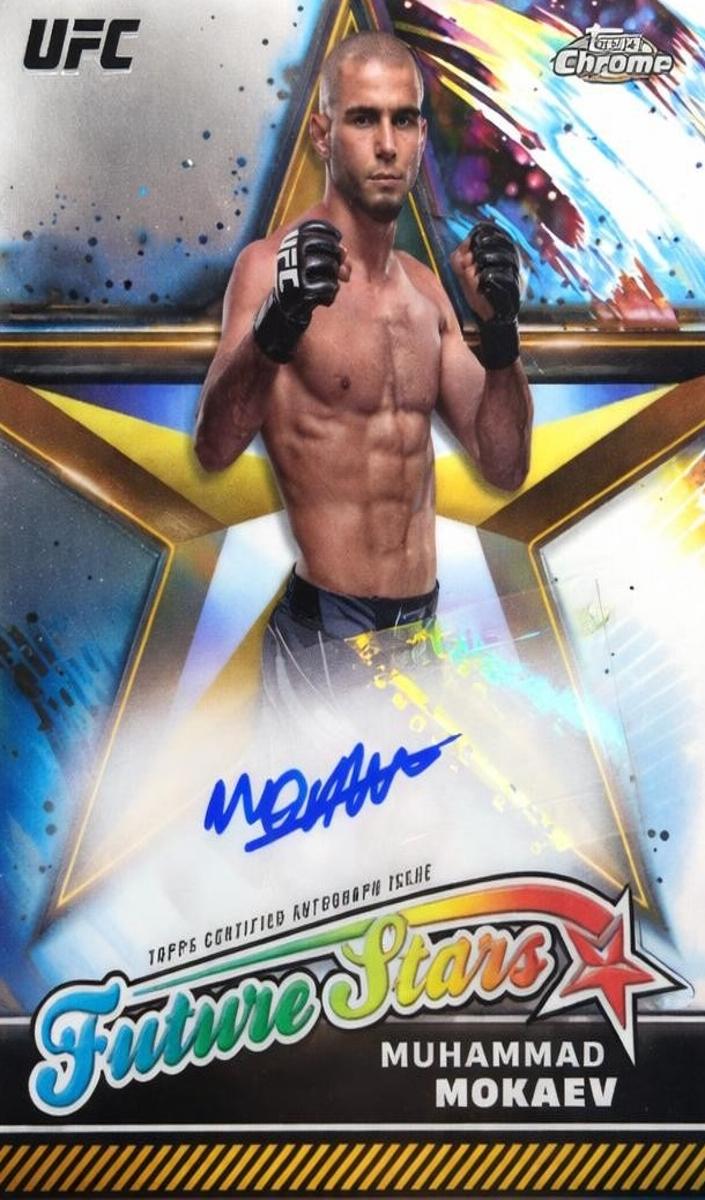 2024 Topps Chrome UFC Future Stars Autograph Muhammad Mokaev #FSA-MMO card