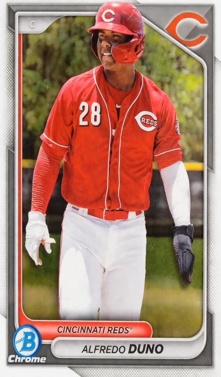 Alfredo Duno 2024 Bowman Chrome Prospects card