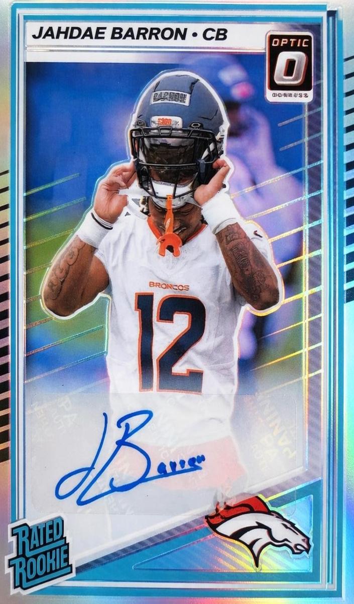 Jahdae Barron 2025 Donruss Optic Football card