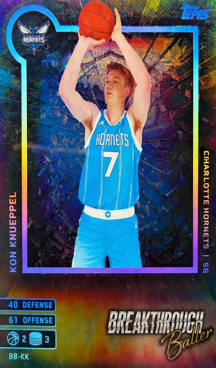 2025 Topps BREAKTHROUGH BALLER #BB-KK Match Attax Breakthrough front