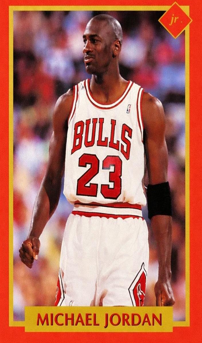 1991 Michael Jordan [Hand-Cut] #5