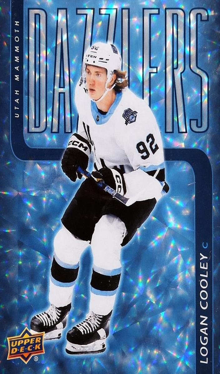 2025 Upper Deck Logan Cooley [Blue] #DZ-21 card