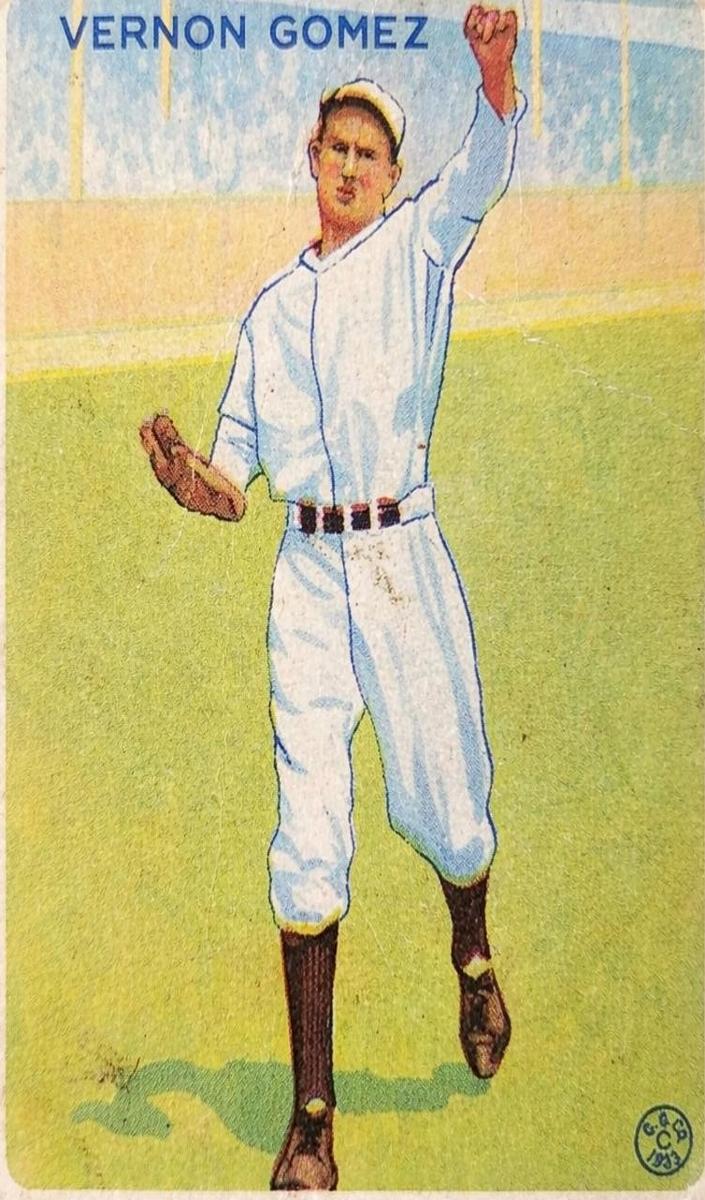 1933 Vernon Gomez #216