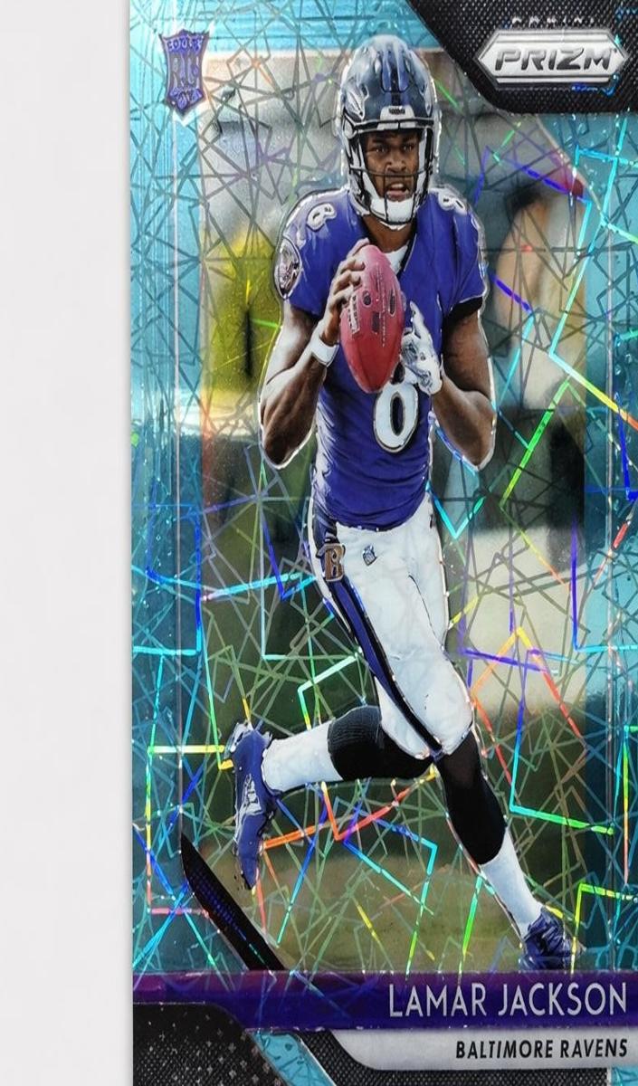2018 Panini Prizm Base #212 Lamar Jackson front