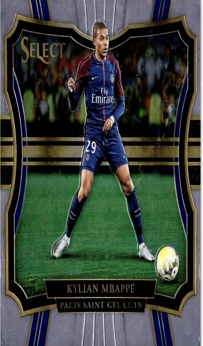 2017 Panini Select Kylian Mbappe #224 card