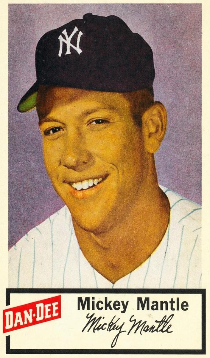 1954 Mickey Mantle #17