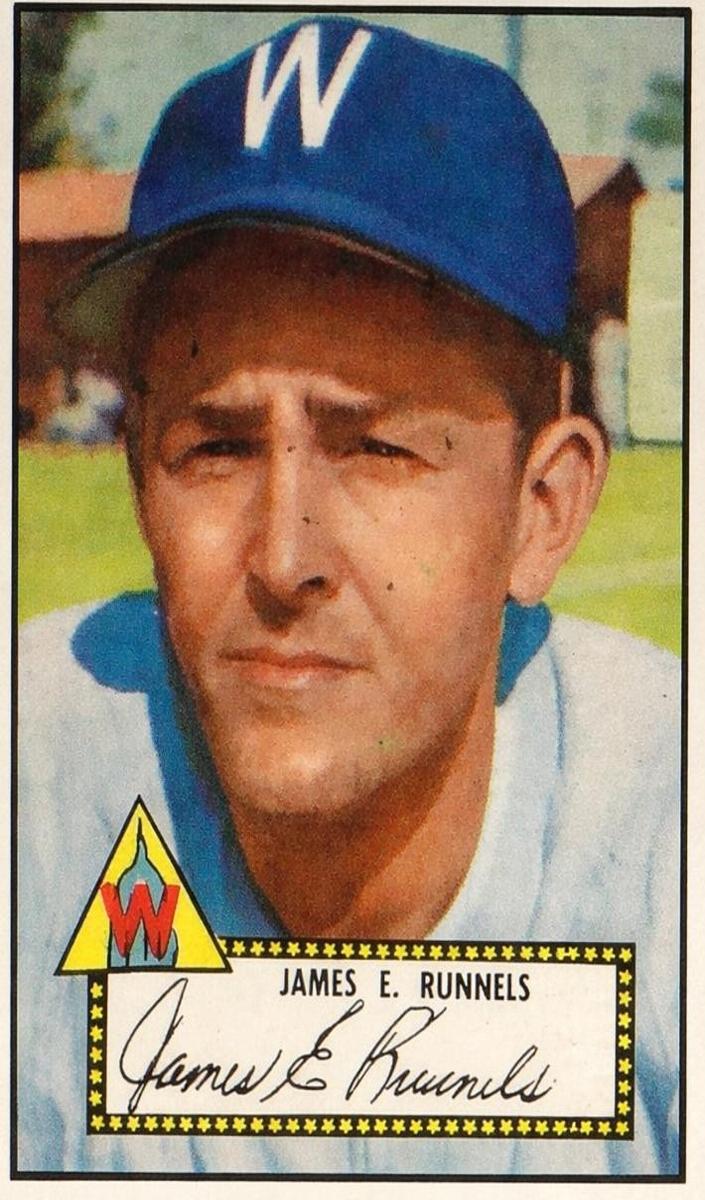 1952 Pete Runnels [Black Back] #2