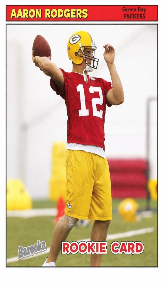 2005 Aaron Rodgers [Blue] #190