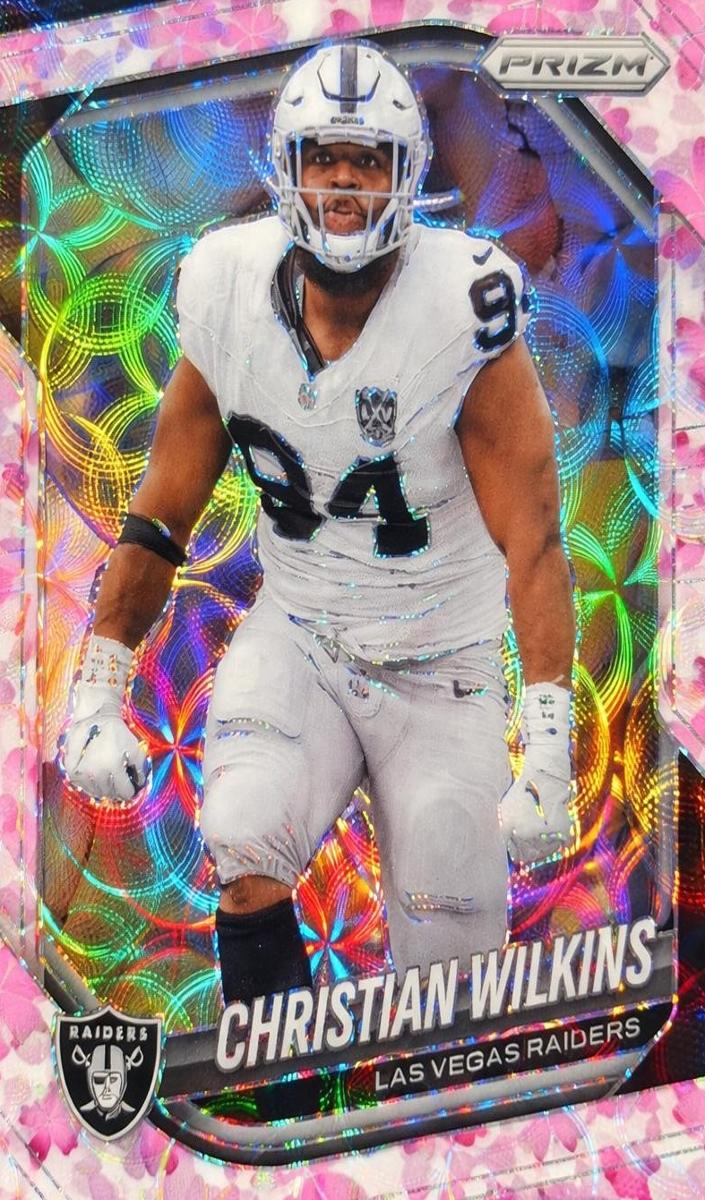 Christian Wilkins 2025 Prizm Football card
