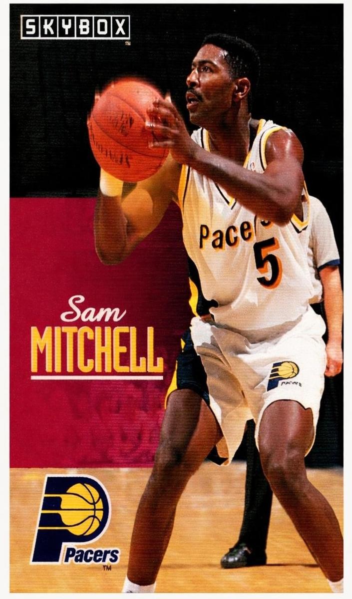 1992 Skybox Sam Mitchell #347 card