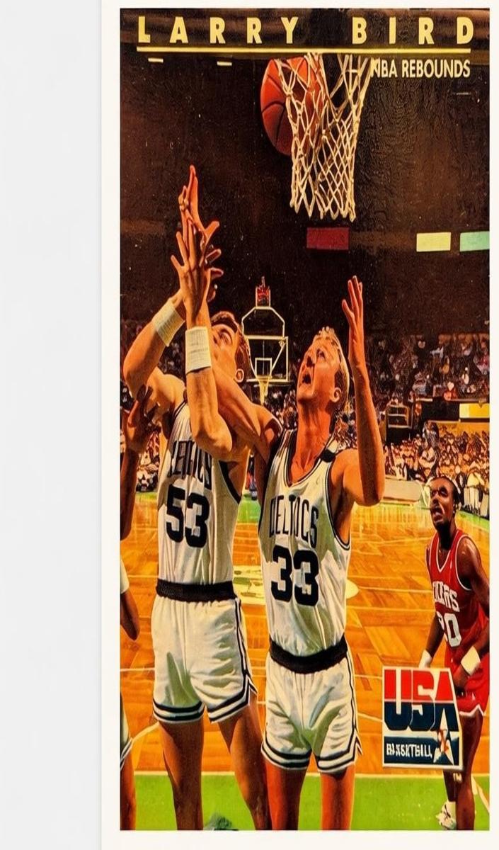 1992 Larry Bird [NBA Rebounds] #18