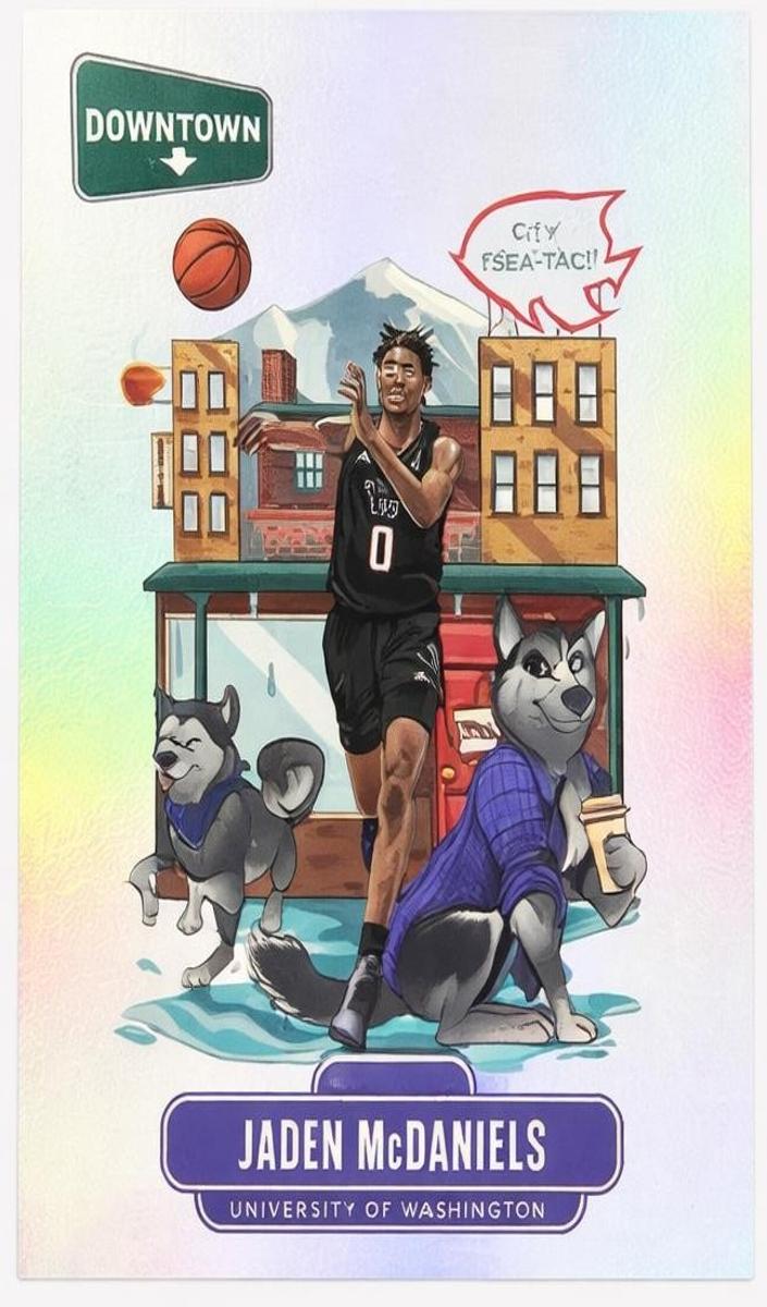 2020 Jaden McDaniels #D-9