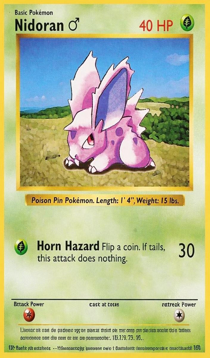 1999 Nidoran [Shadowless] #55