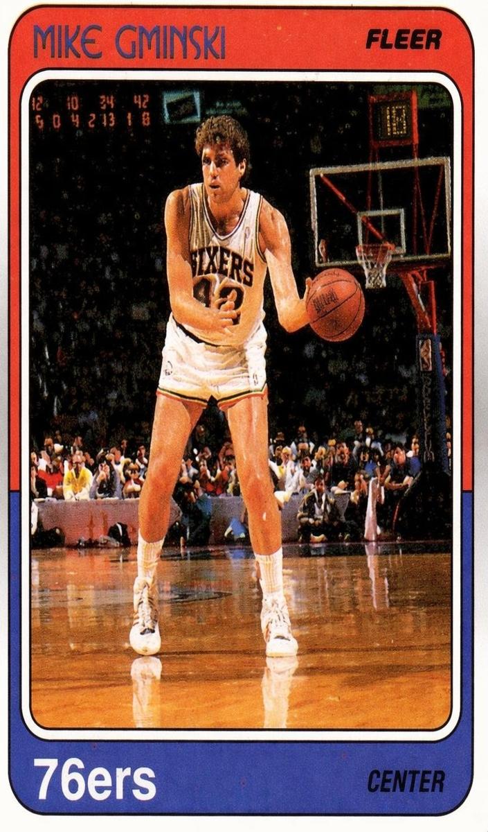 1988 Mike Gminski #87