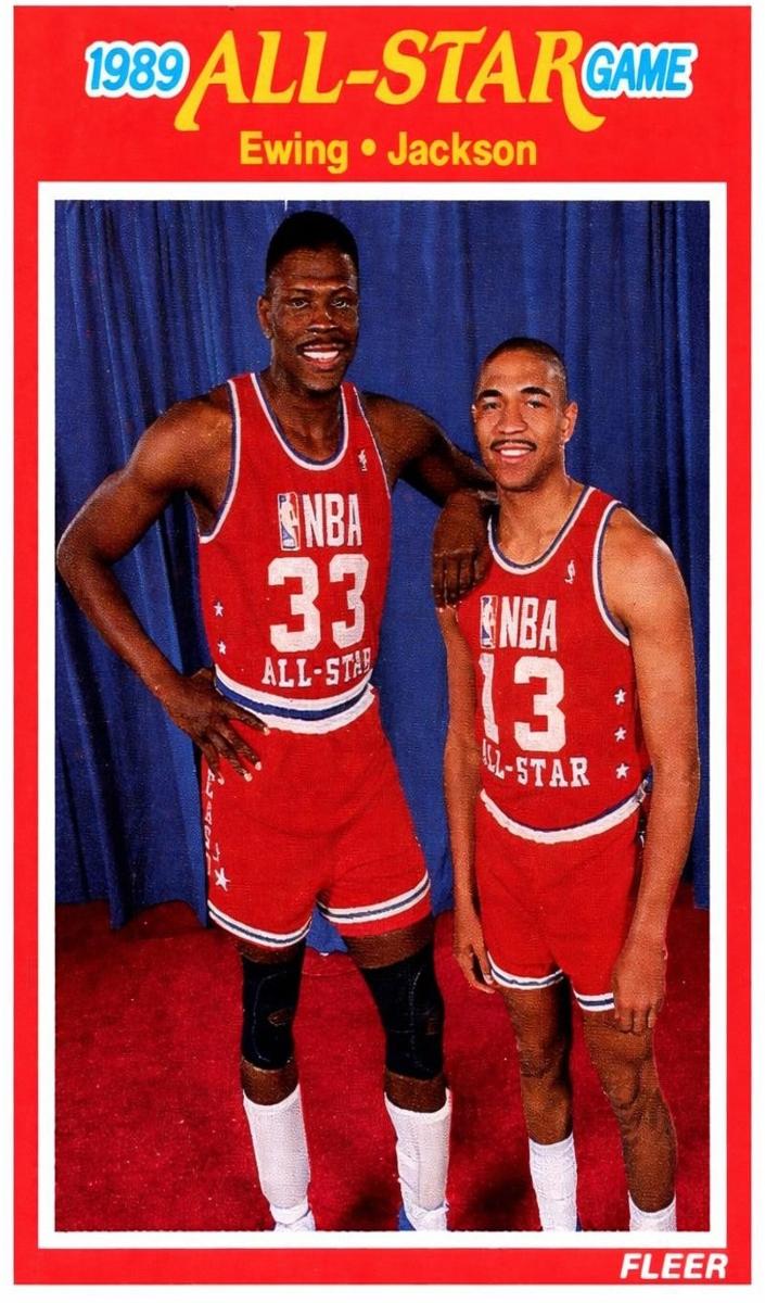 1989 Fleer Patrick Ewing #167 card