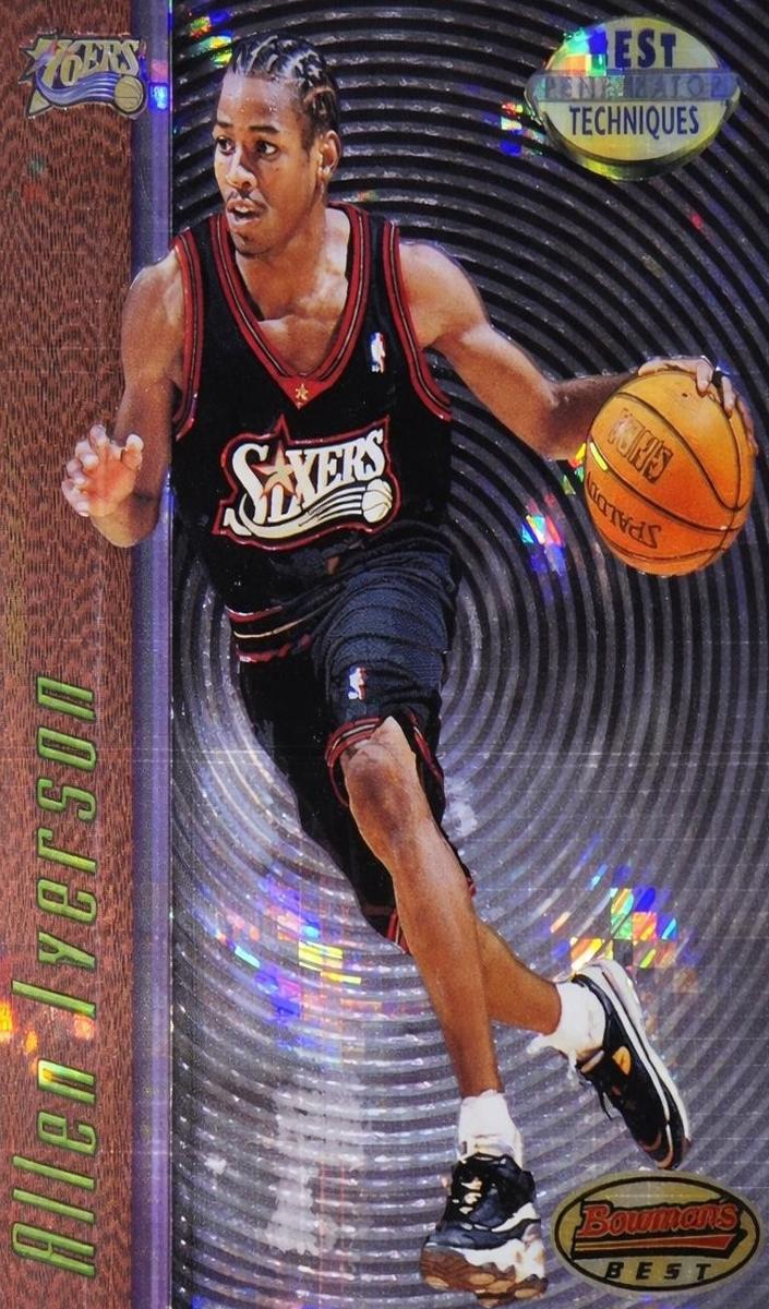 1997 Allen Iverson [Atomic Refractor] #T9