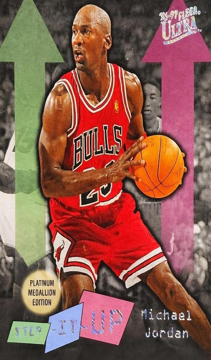 1996 Michael Jordan [Platinum Medallion] #P-280