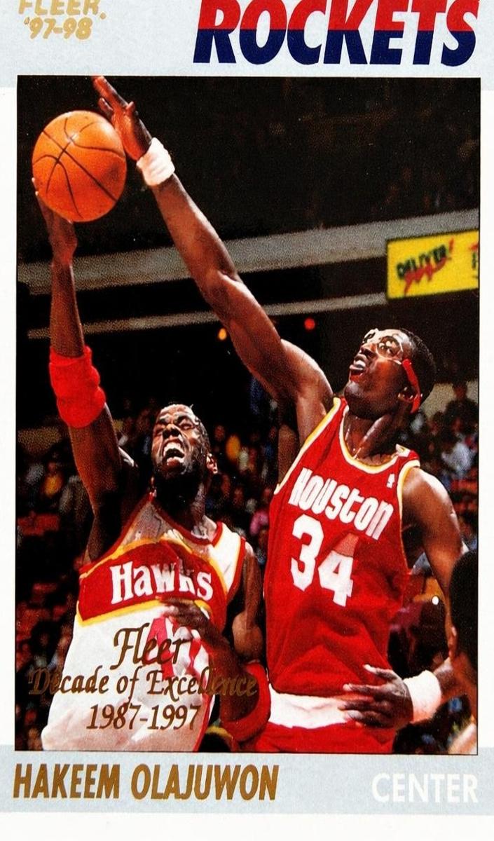 1997 Hakeem Olajuwon #8
