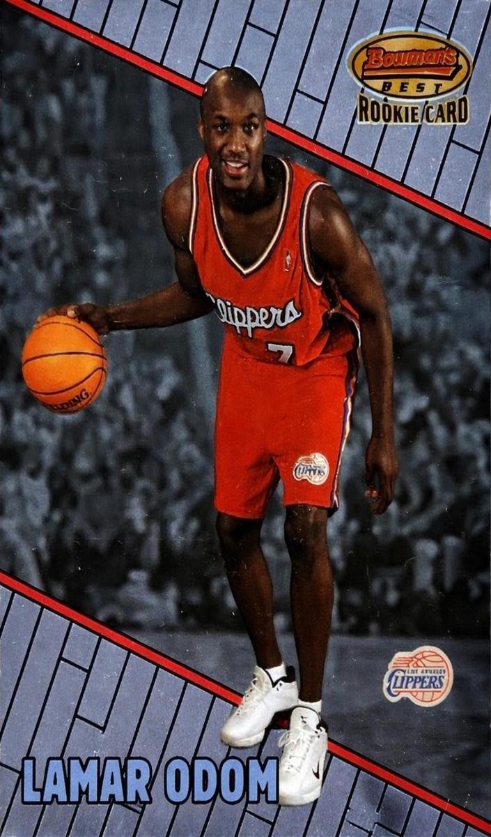 1999 Bowman's Best Lamar Odom #104 card